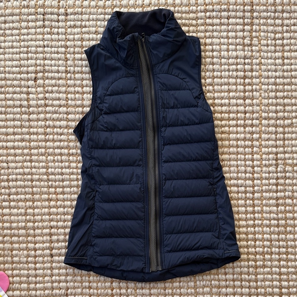 Lululemon Athletica Navy Puffer Vest